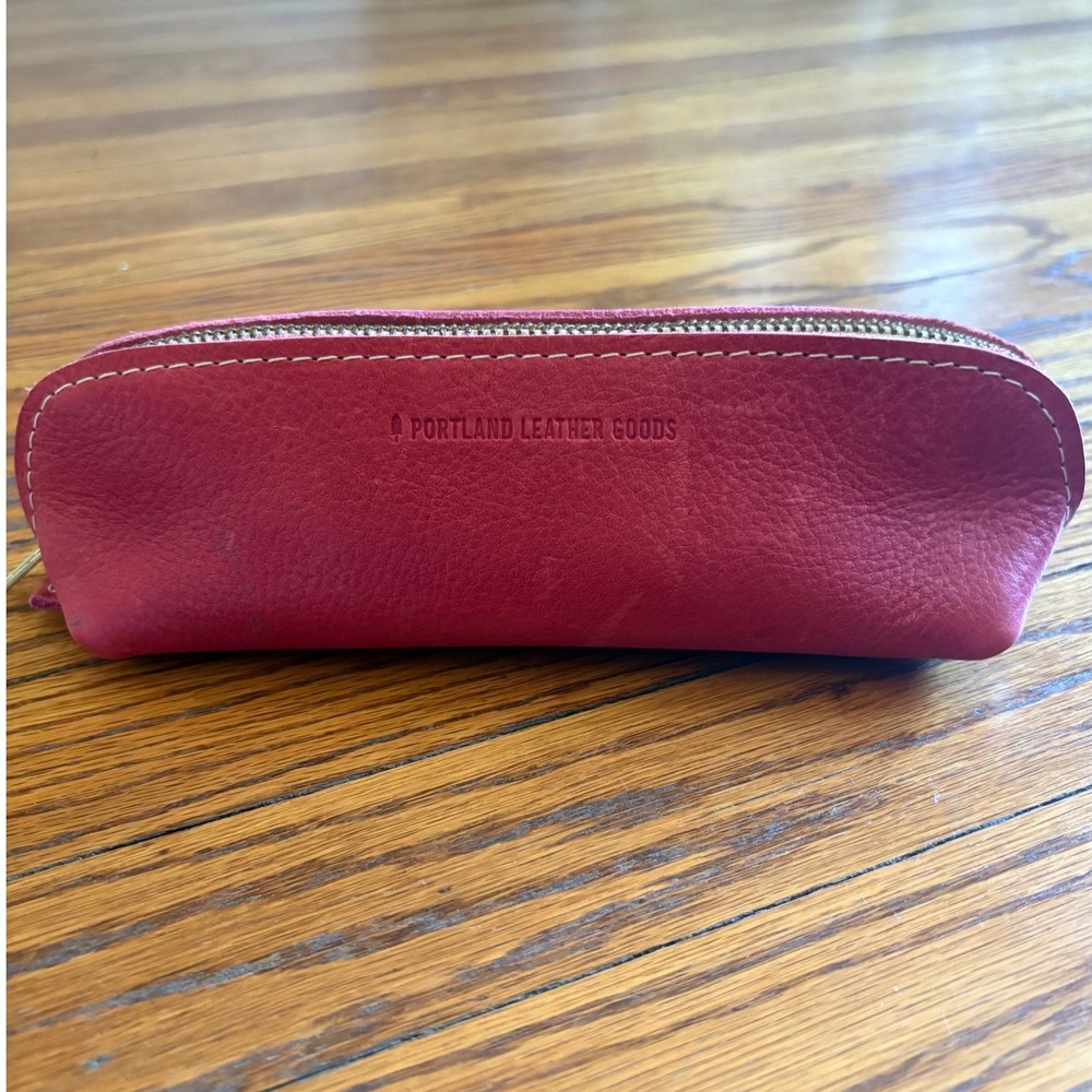 Portland Leather Sidekick Pouch Pink Big Size